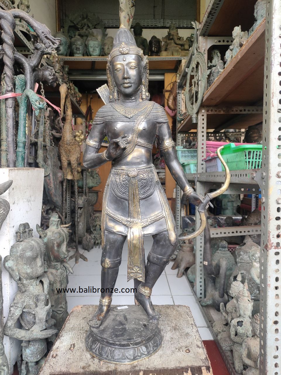 1028 Standing Arjuna 65cm TGDY