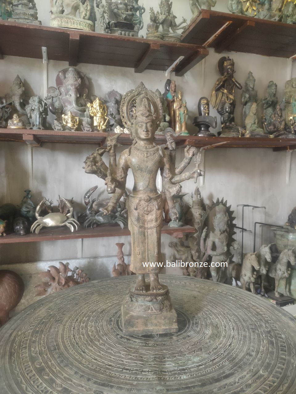 1070 Standing Shiva 48 cm KDH