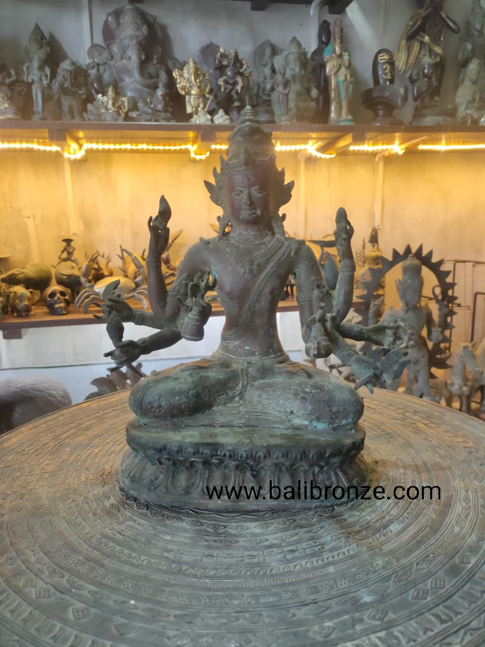 1233 Sitting Shiva 33 cm KDH