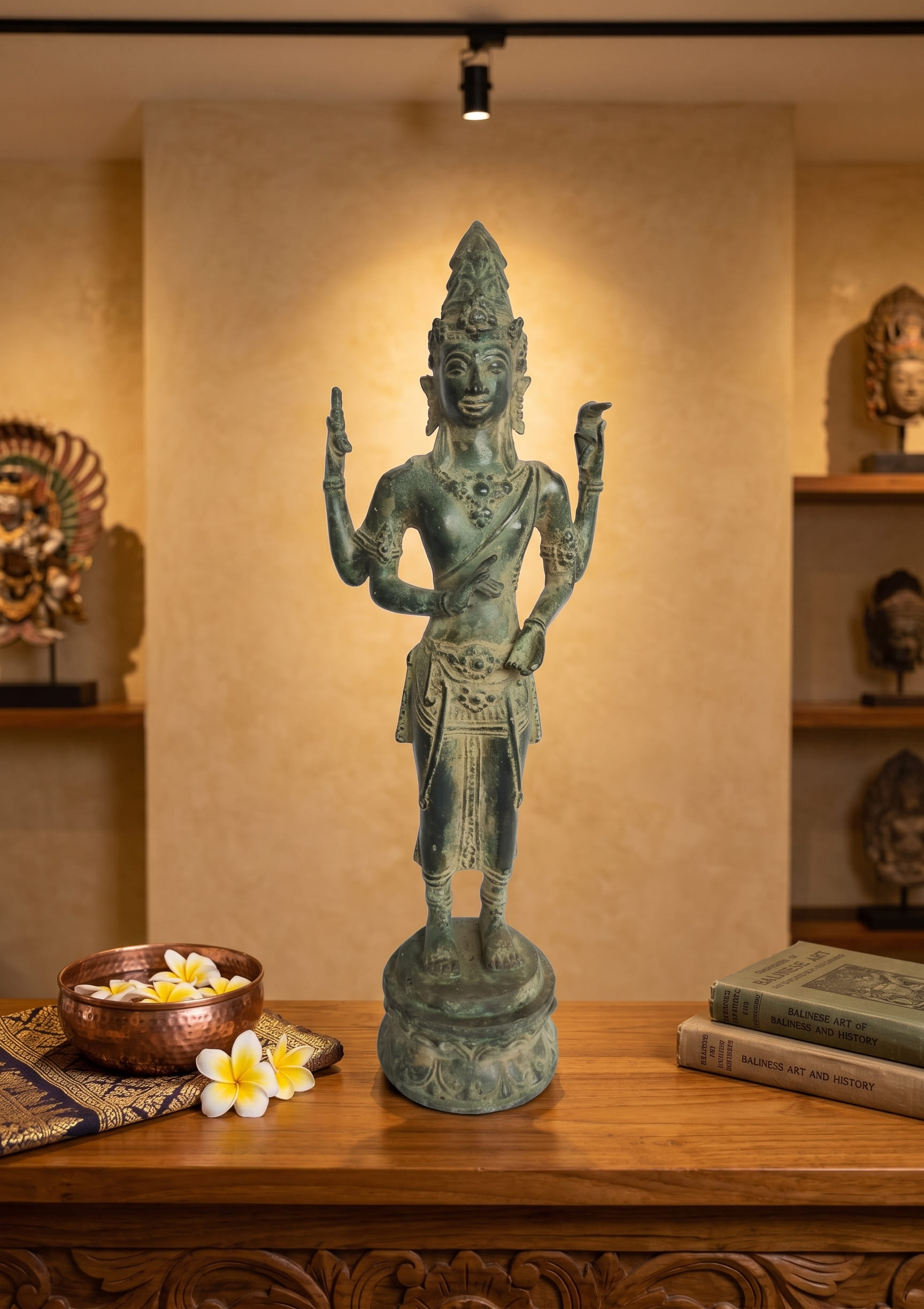 1086 Standing Shiva 38 cm KDH