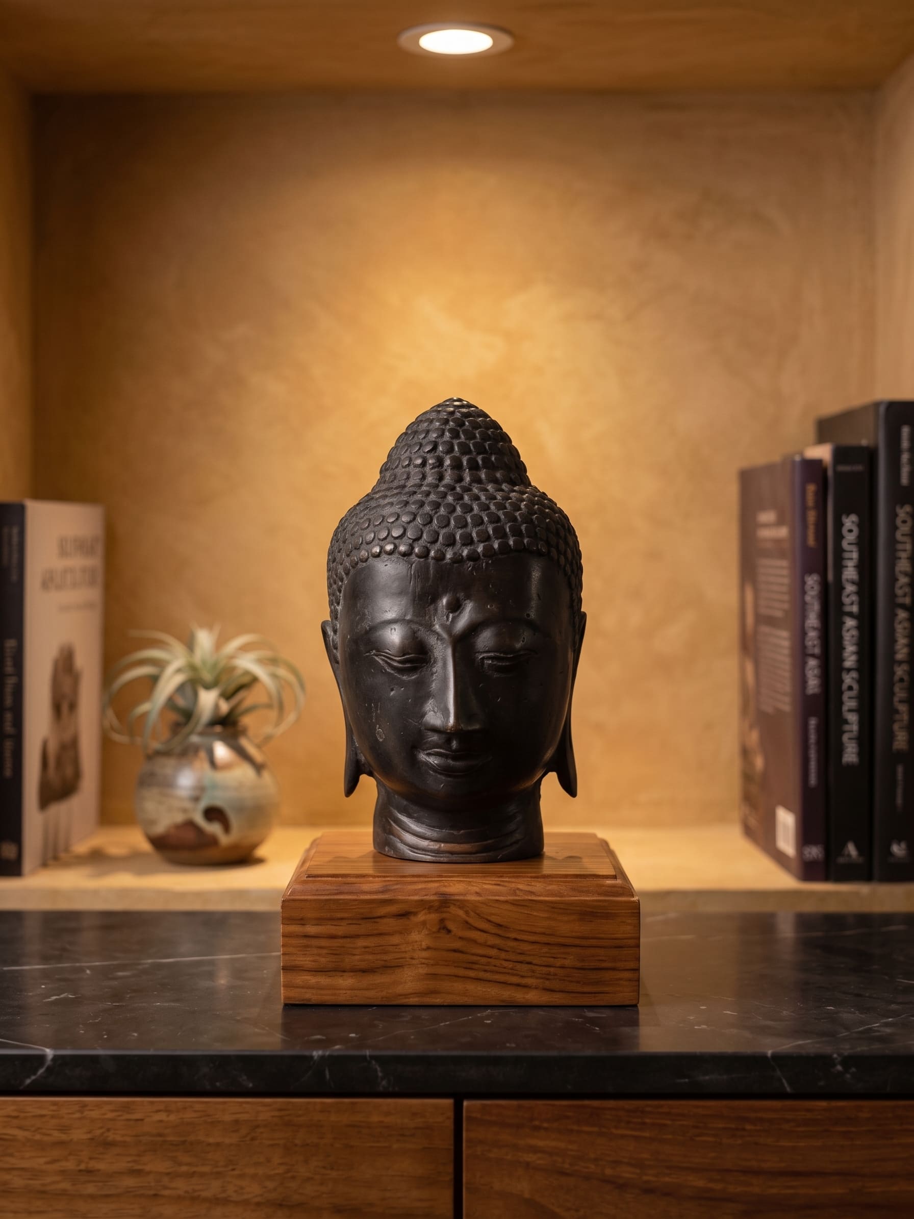 1136 Budha Head 8 cm TGDY